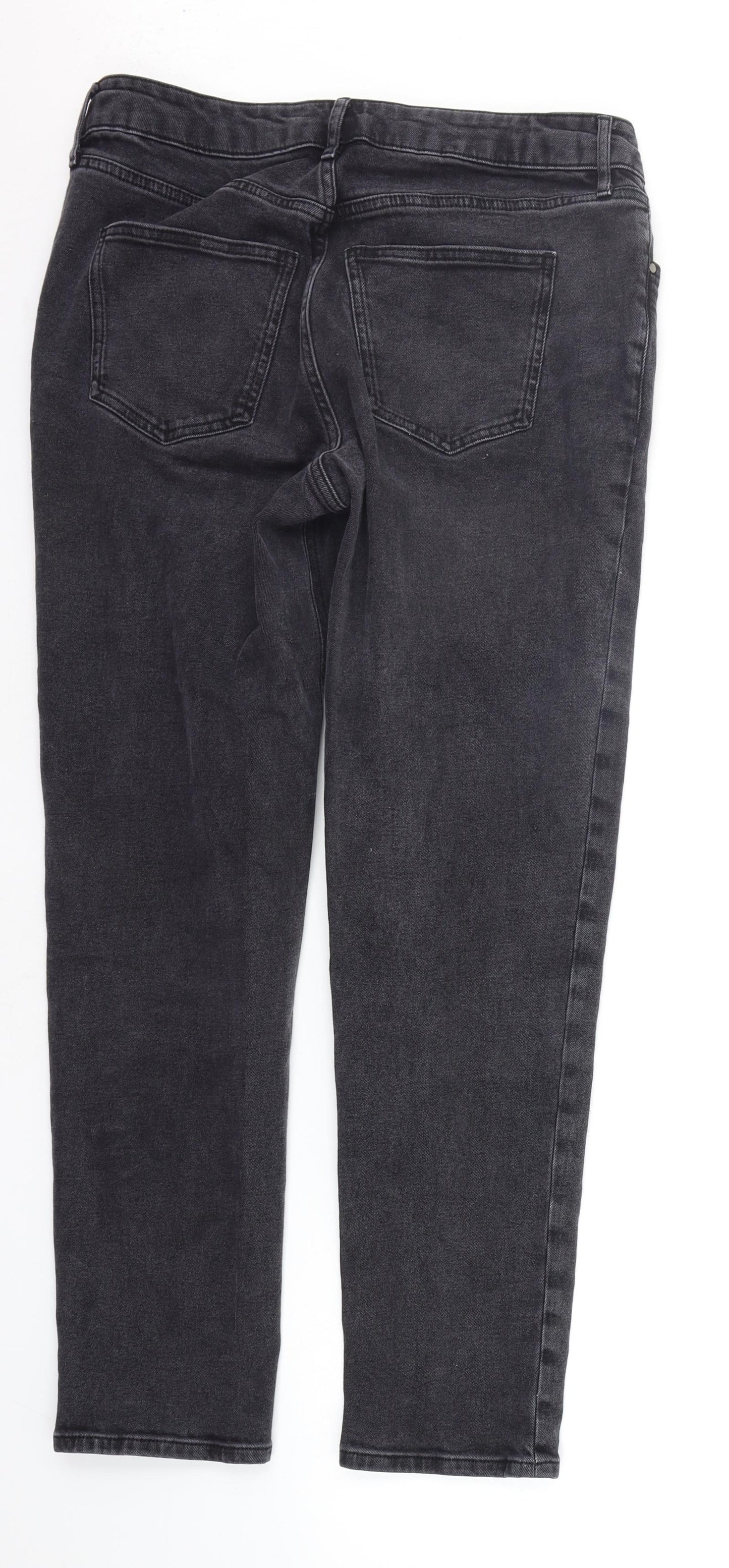 Boden Womens Grey   Straight Jeans Size 12 L27 in