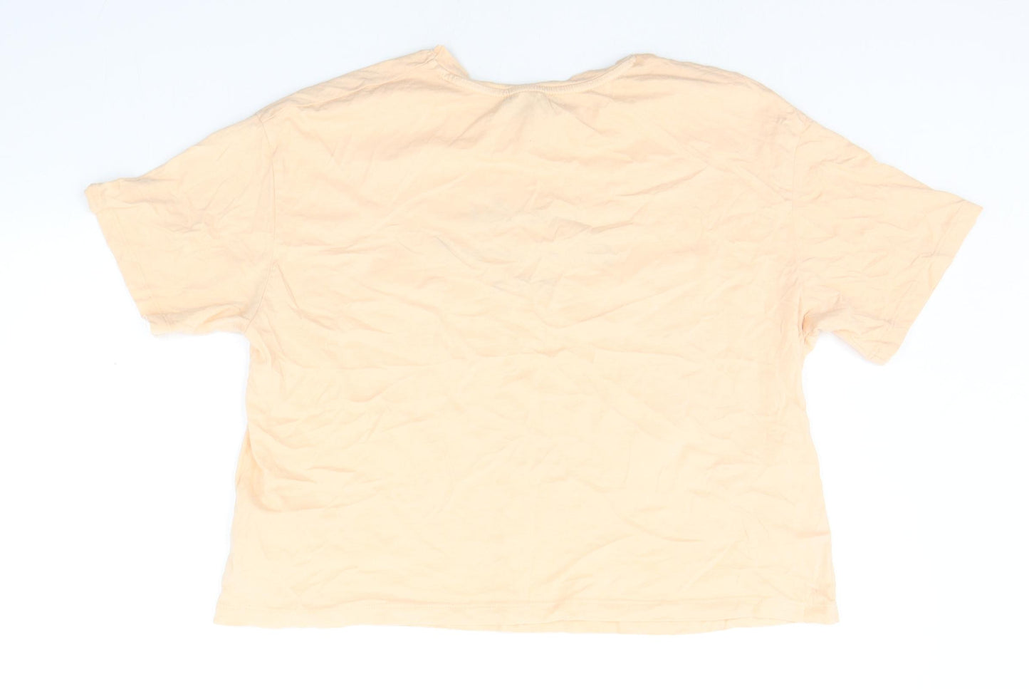 New Look Womens Beige   Basic T-Shirt Size 14
