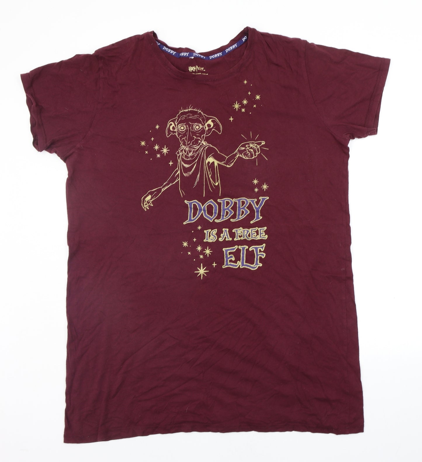 Primark Womens Purple Solid  Top Dress Size XL  - harry potter