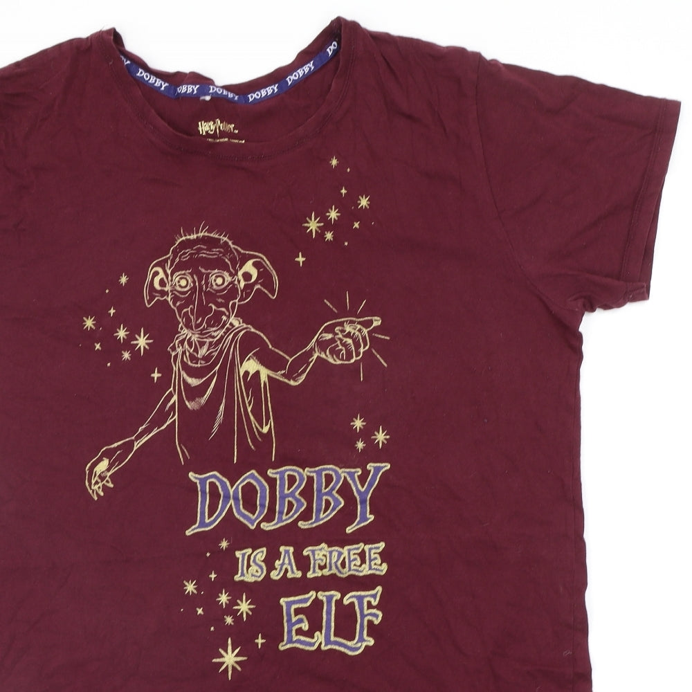 Primark Womens Purple Solid  Top Dress Size XL  - harry potter