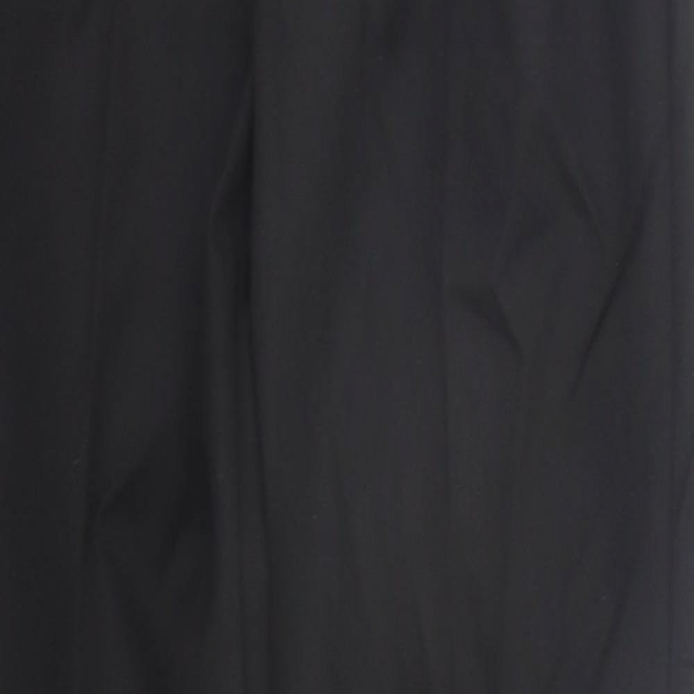 Preworn Boys Black   Chino Trousers Size 15 Years