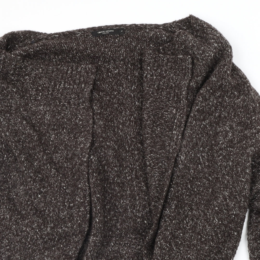 g2ooo women Womens Brown   Cardigan Jumper Size 12