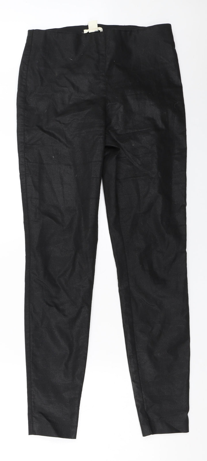 H&M Womens Black   Capri Trousers Size 38 L29 in