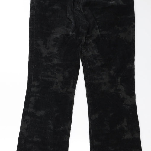 Nice Womens Black   Trousers  Size 16 L30.5 in
