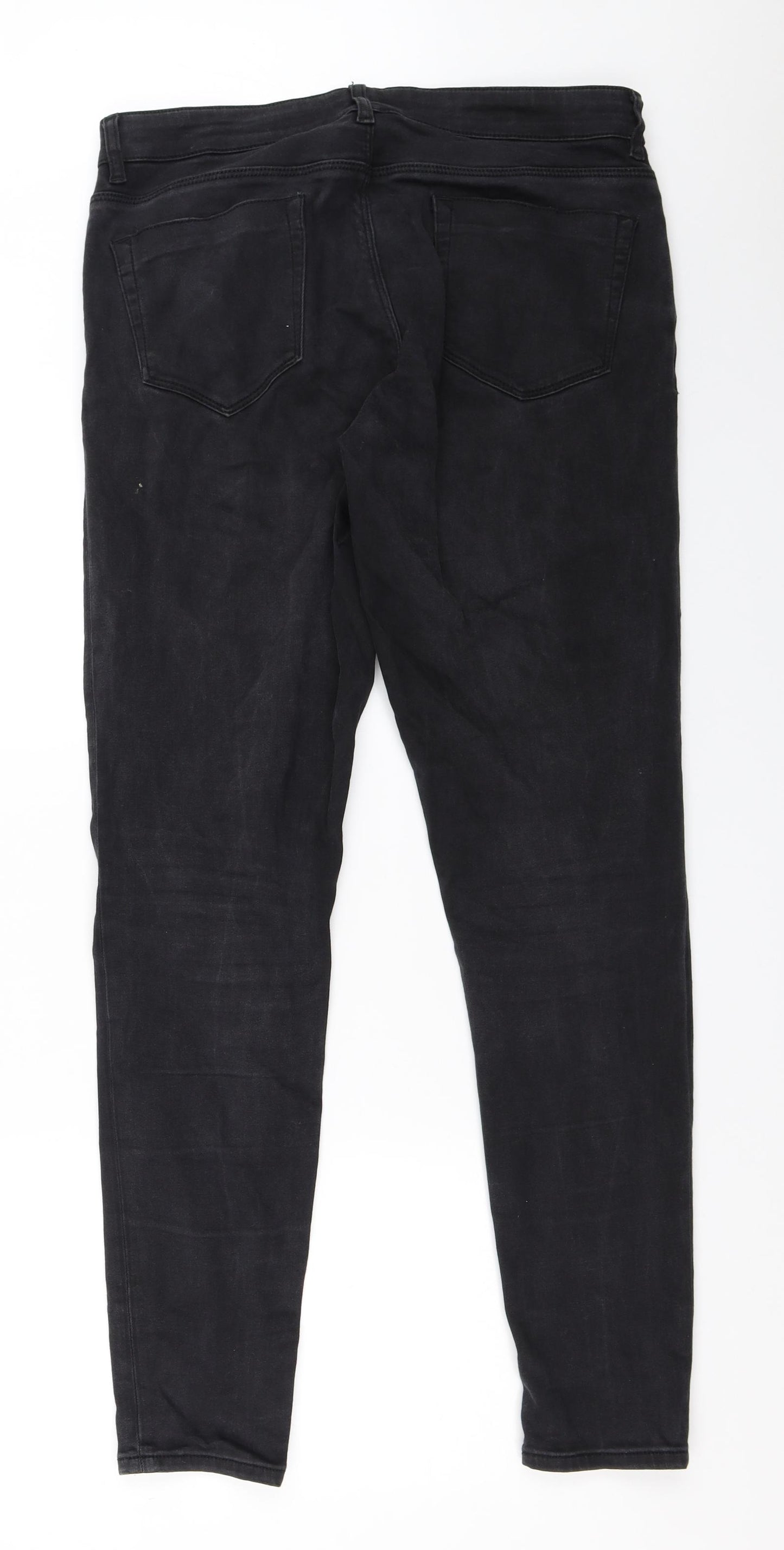 ASOS Womens Black   Jegging Jeans Size 16 L30.5 in