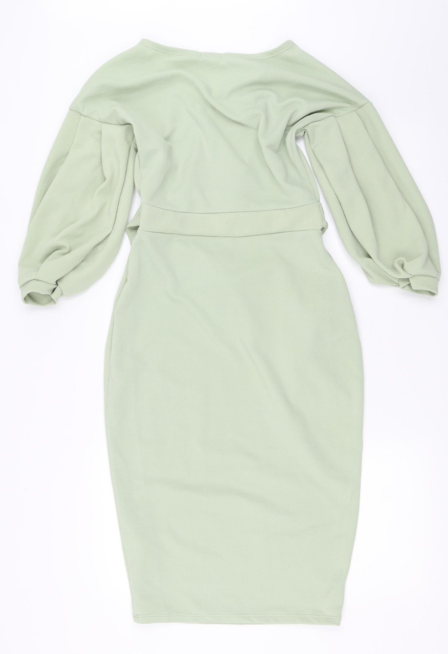 Boohoo Womens Green   Bodycon  Size 12