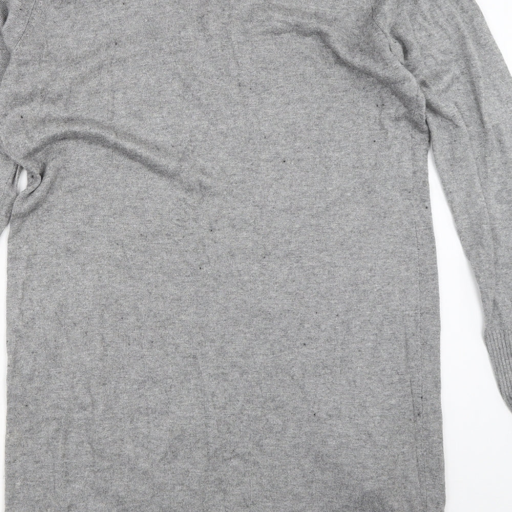 Marks and Spencer Womens Grey   Tunic Jumper Size 16