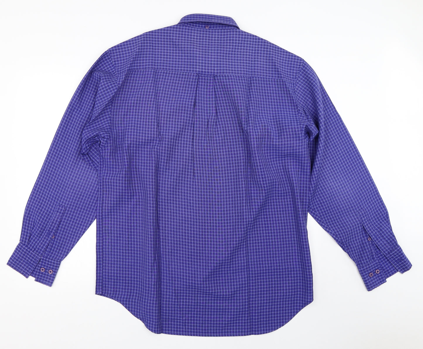 Moto Jeanswear Mens Blue    Button-Up Size L
