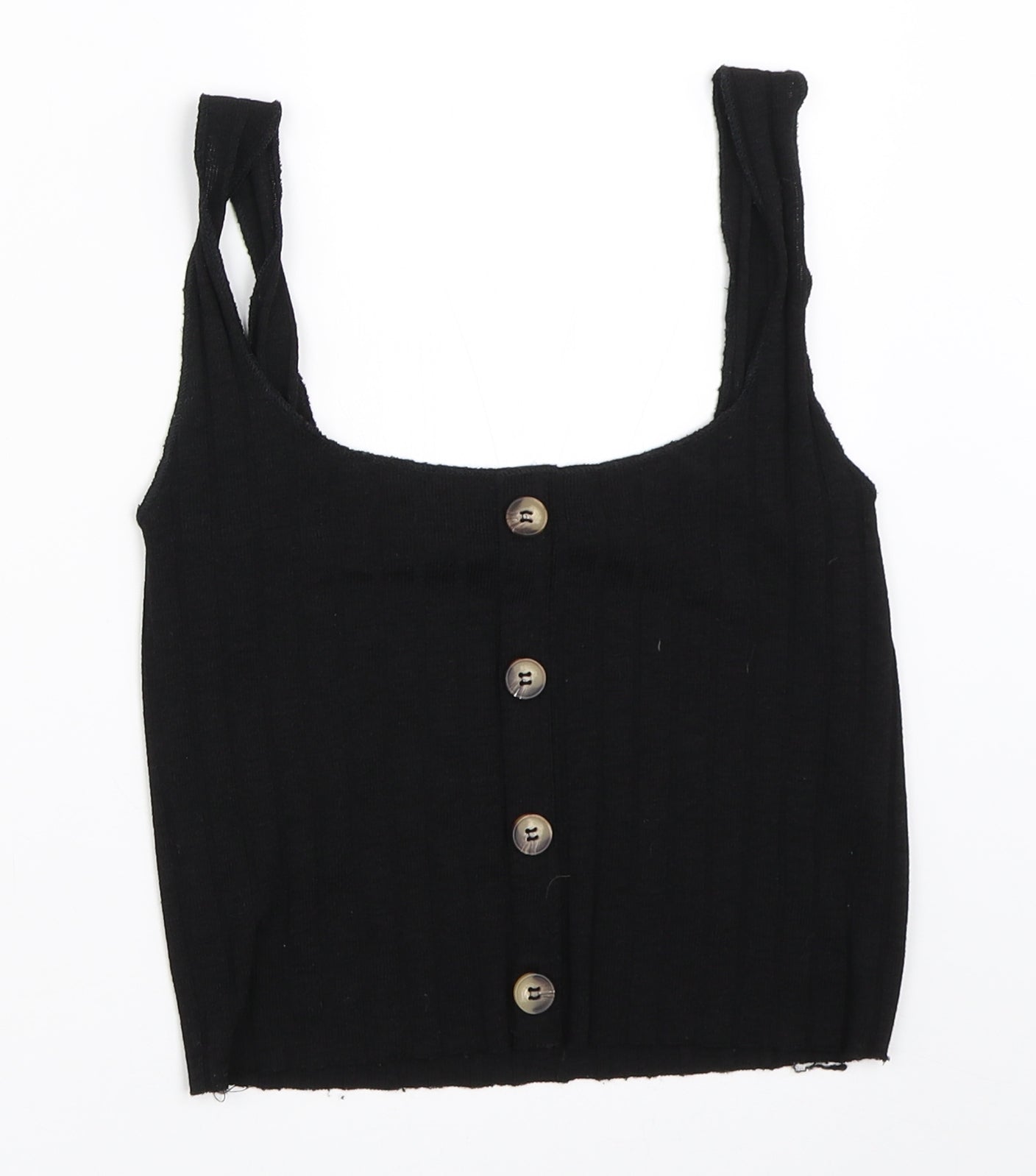 Primark Womens Black   Cropped Tank Size XS