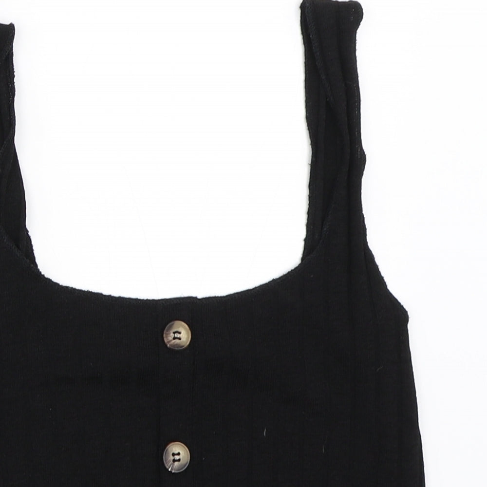 Primark Womens Black   Cropped Tank Size XS
