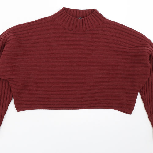 New Look Girls Red   Pullover Jumper Size 12-13 Years