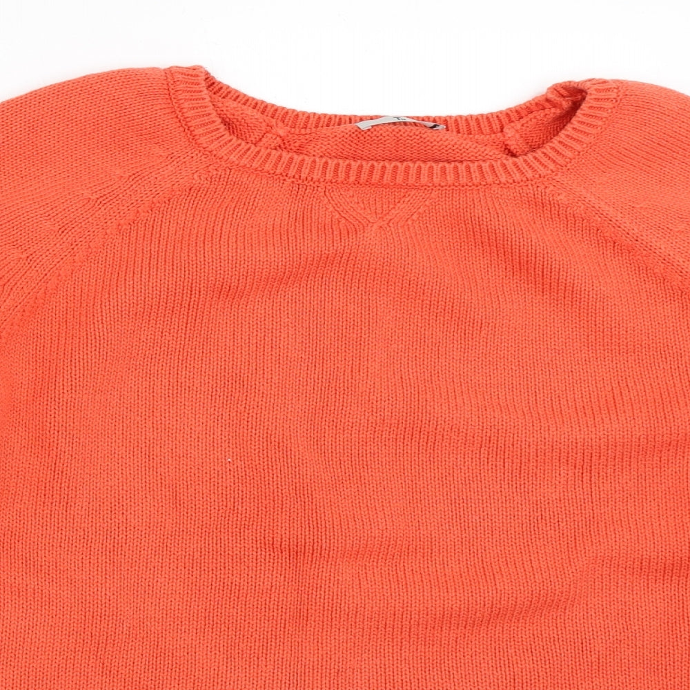 TU Womens Orange   Pullover Jumper Size 16