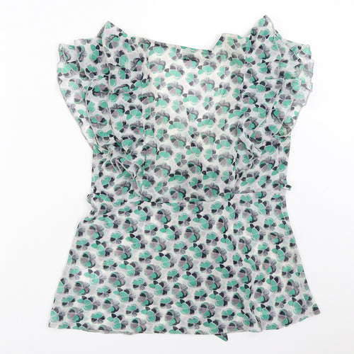 Select Womens Green   Basic Blouse Size 12