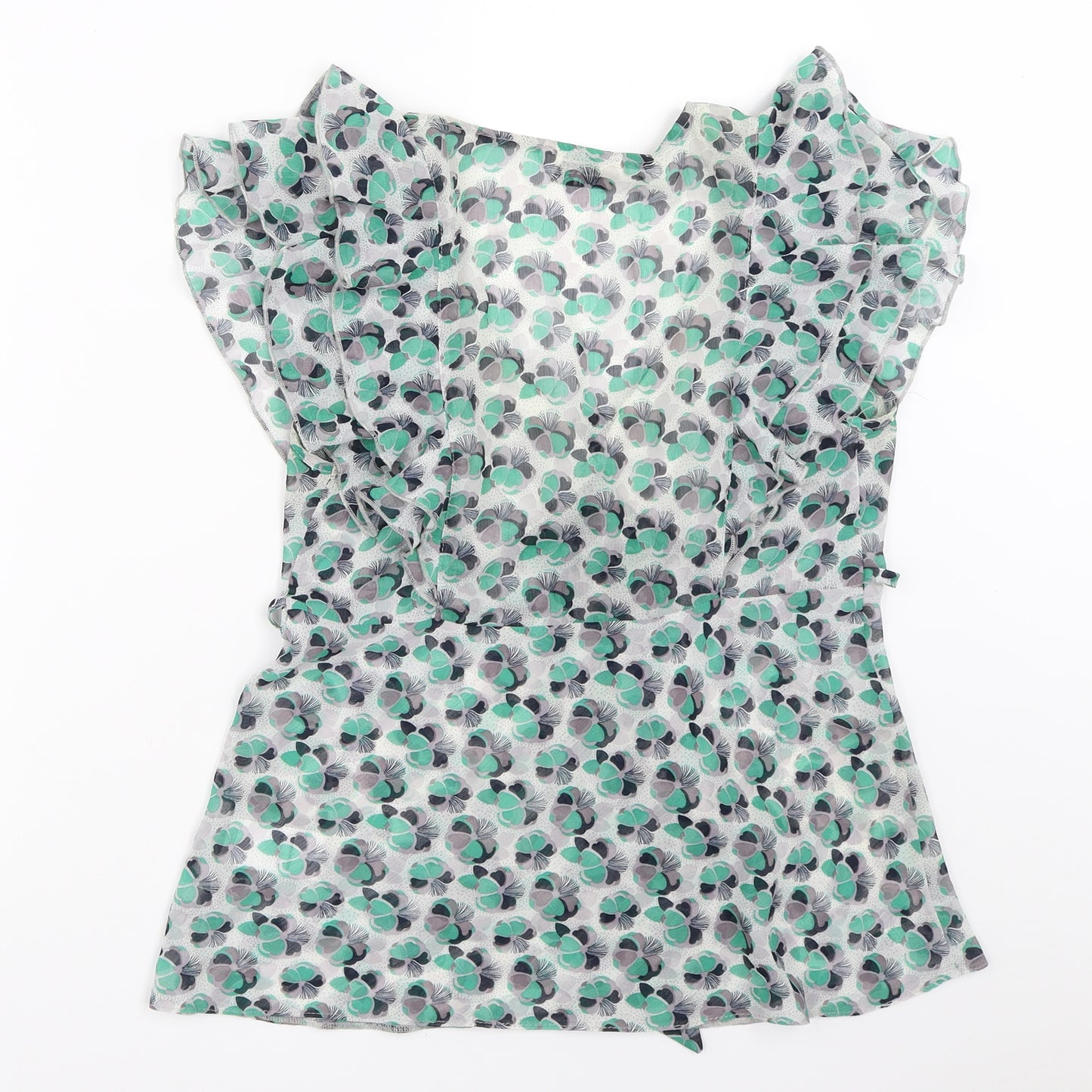 Select Womens Green   Basic Blouse Size 12