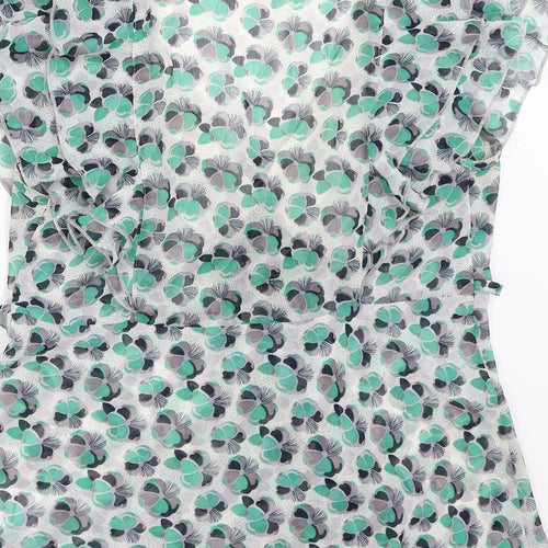 Select Womens Green   Basic Blouse Size 12