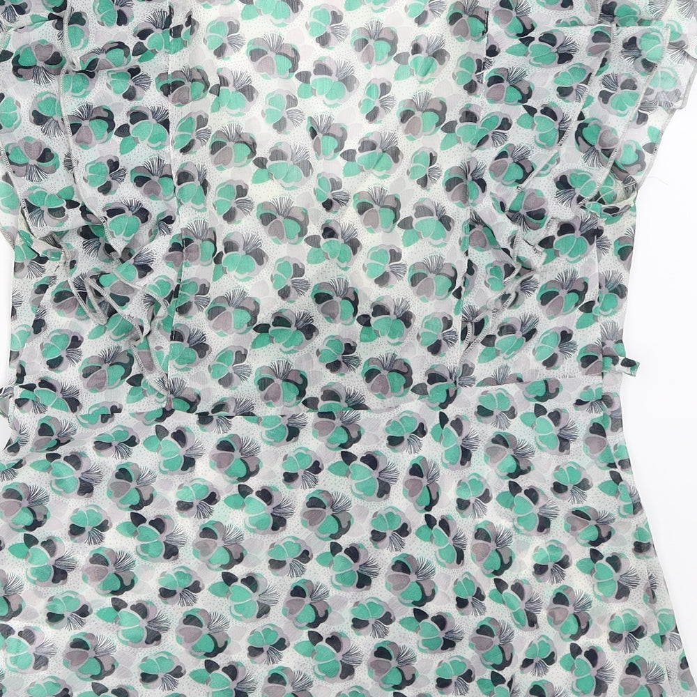 Select Womens Green   Basic Blouse Size 12