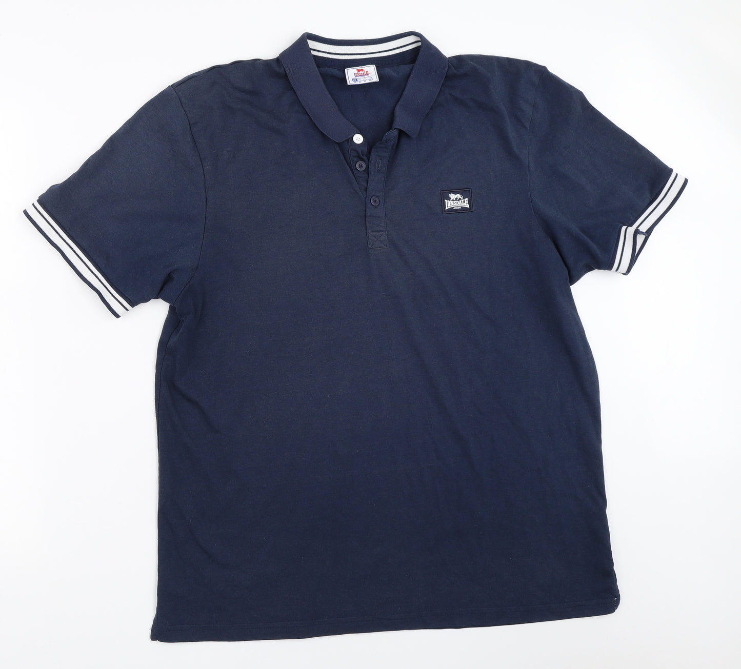 Lonsdale Mens Blue    Polo Size XL