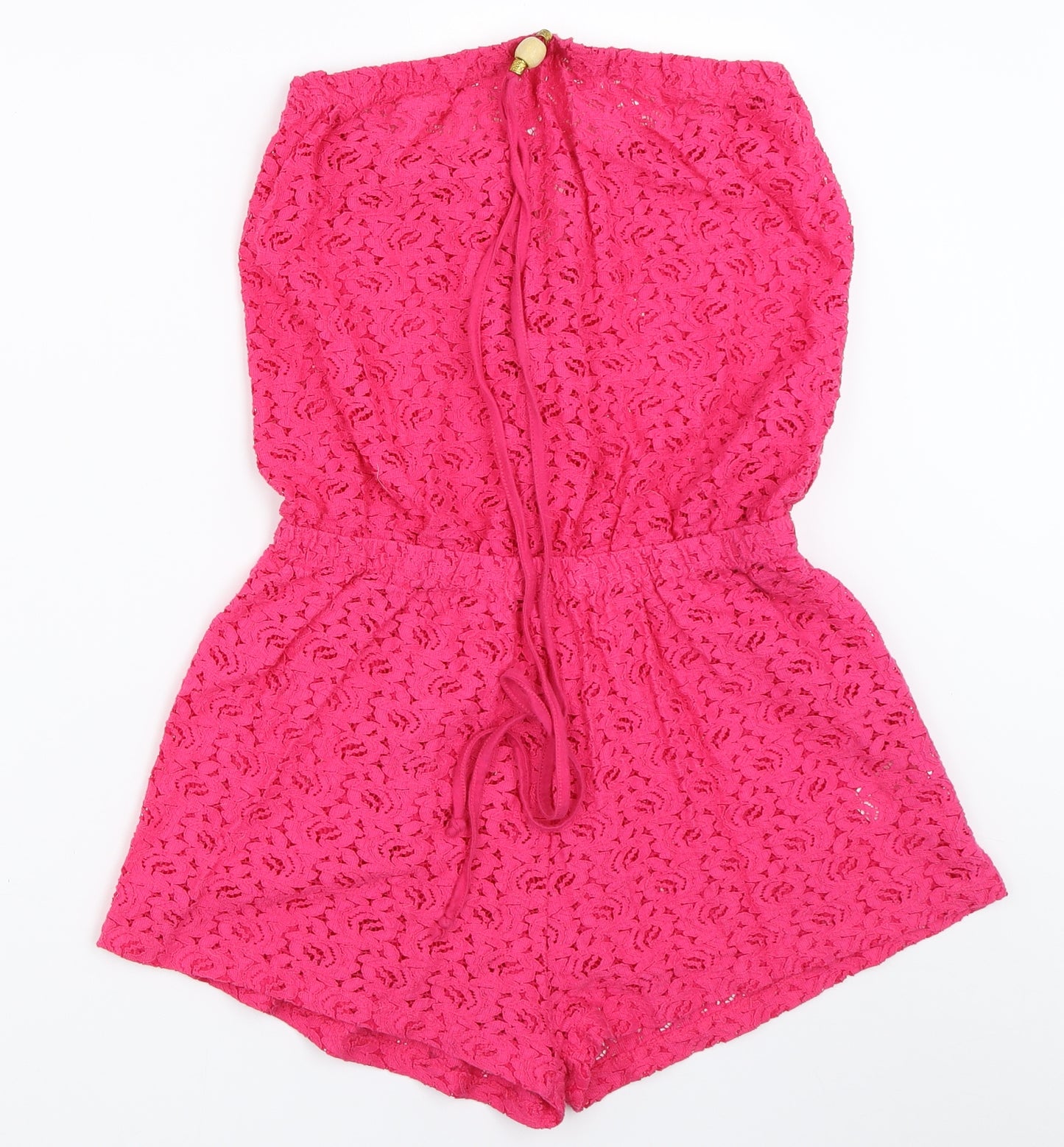 Primark Womens Pink   Playsuit One-Piece Size 10