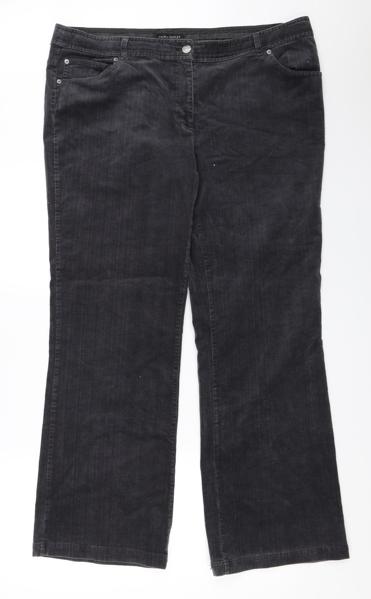 Laura Ashley Womens Grey   Bootcut Jeans Size 20 L30.5 in