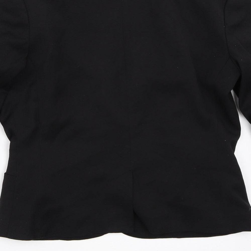 H&M Womens Black   Jacket Blazer Size 8
