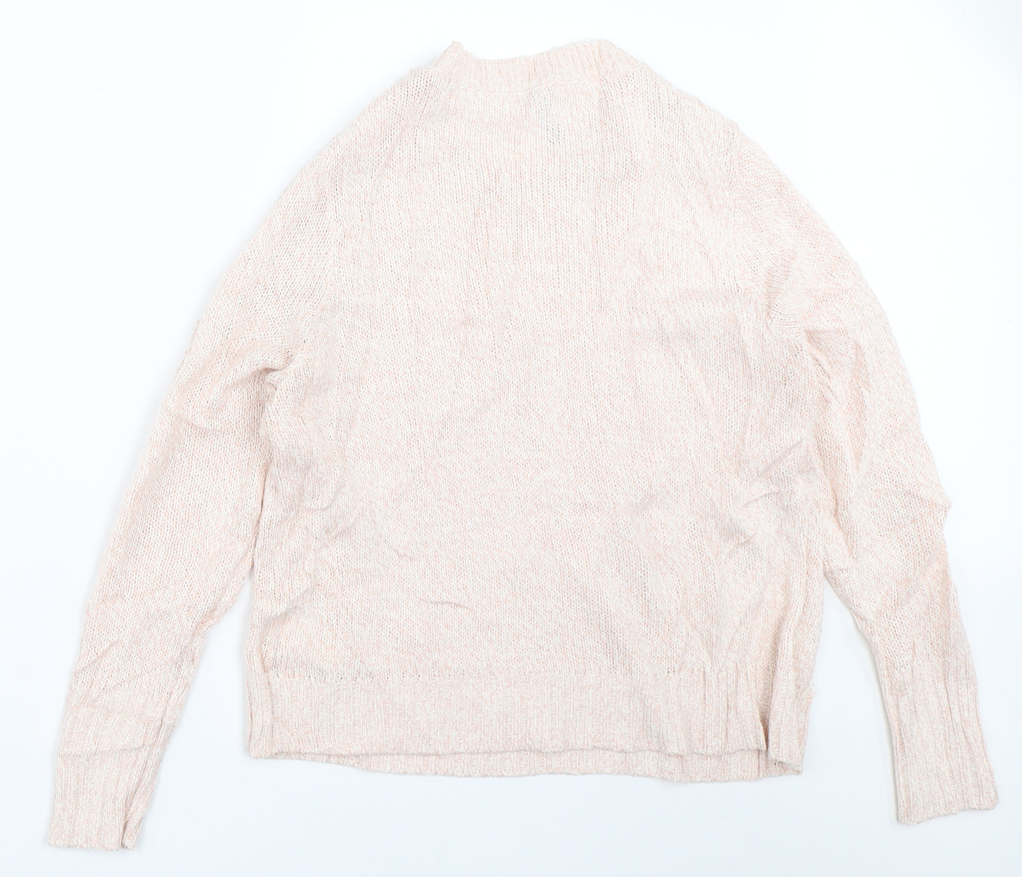 H&M Womens Pink   Pullover Jumper Size M