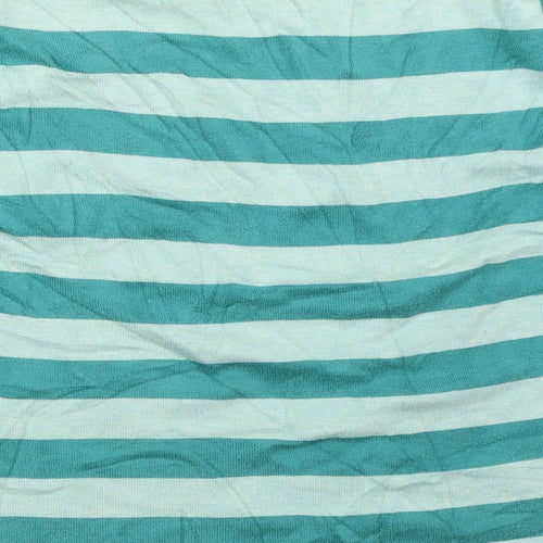 Atmosphere Womens Green Striped  Pullover Jumper Size 12