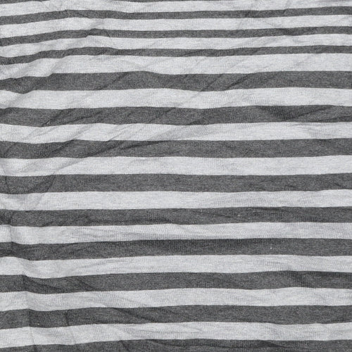 BHS Womens Grey Striped  Pullover Jumper Size 16
