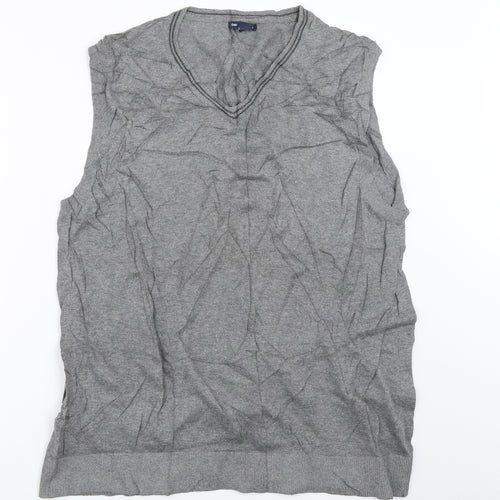 Gap Mens Grey   Vest Jumper Size XL