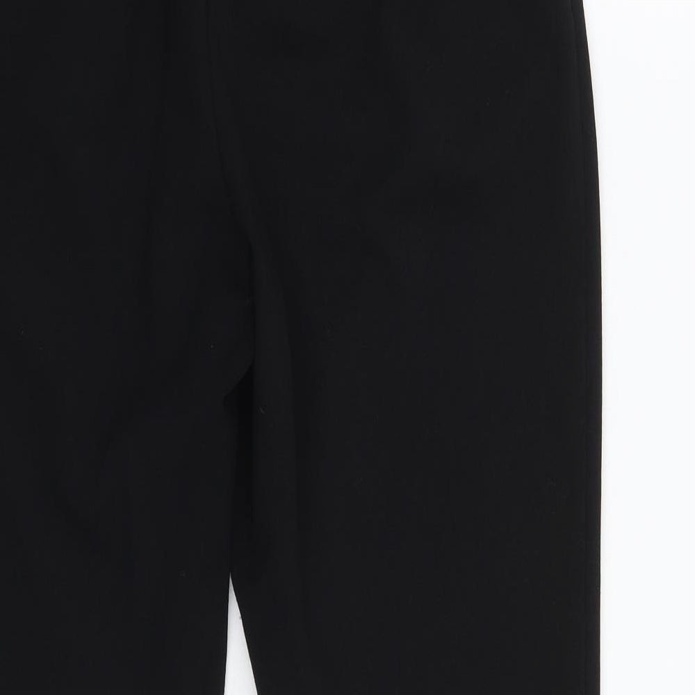 Papaya Womens Black   Trousers  Size 10 L27 in
