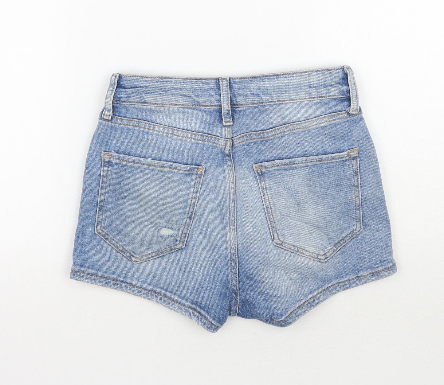 River Island Womens Blue   Cut-Off Shorts Size 8
