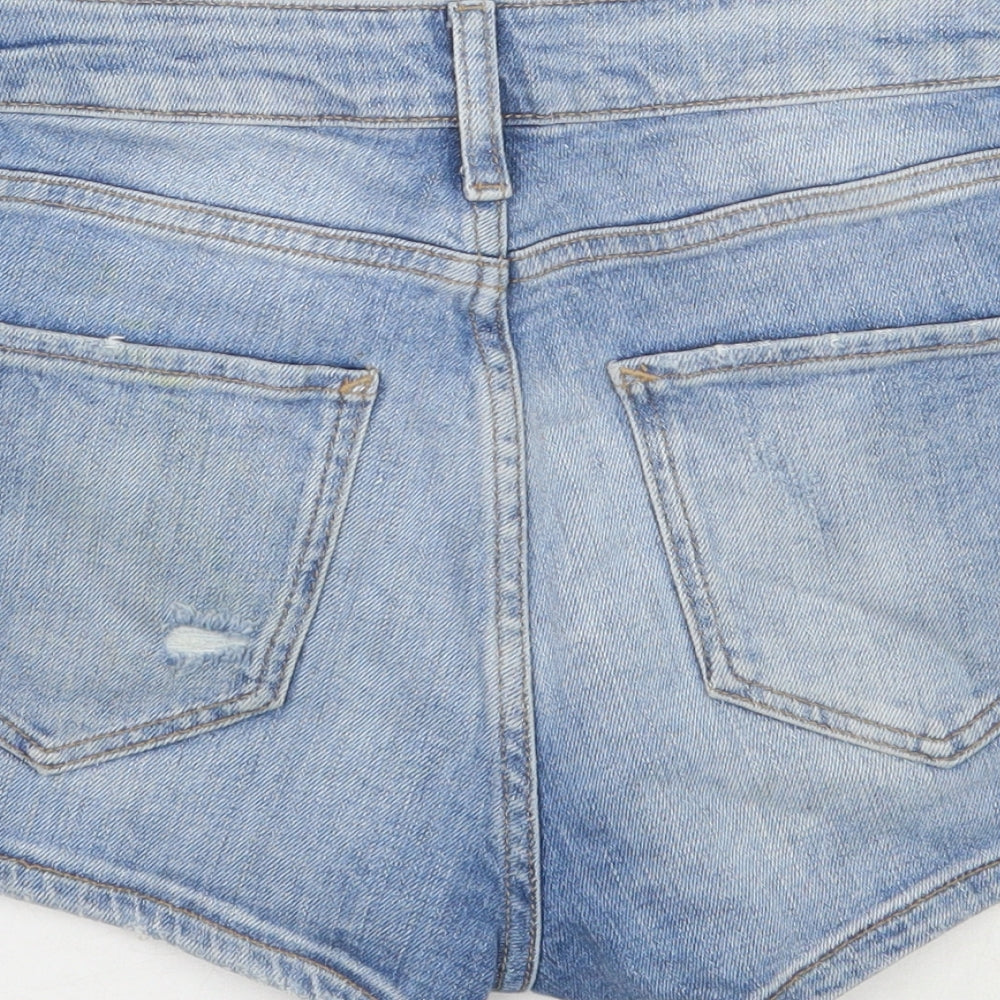 River Island Womens Blue   Cut-Off Shorts Size 8
