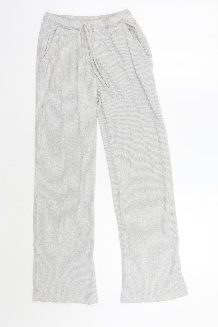 F&F Womens Grey Trousers Size S L27 in