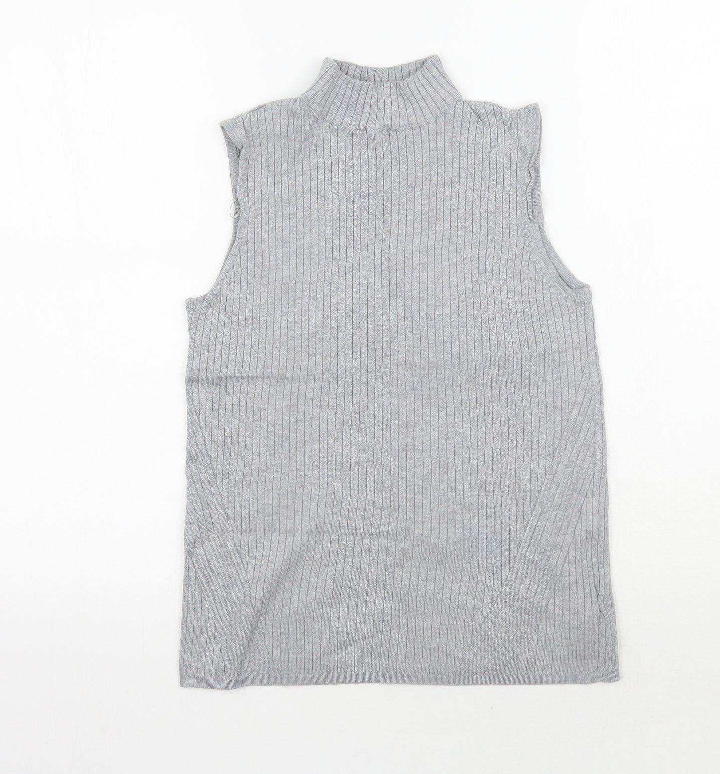 Marks and Spencer Womens Grey   Basic T-Shirt Size 12