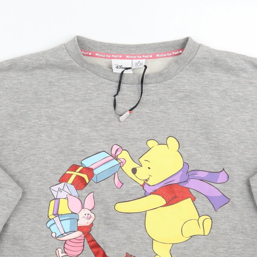 Primark Womens Grey   Pullover Jumper Size 12  - Disney
