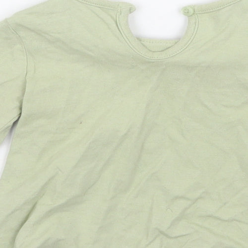 George Girls Green   Basic T-Shirt Size 3-6 Months