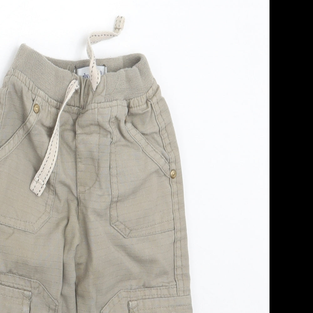 Early days Boys Green   Cargo Trousers Size 9-12 Months