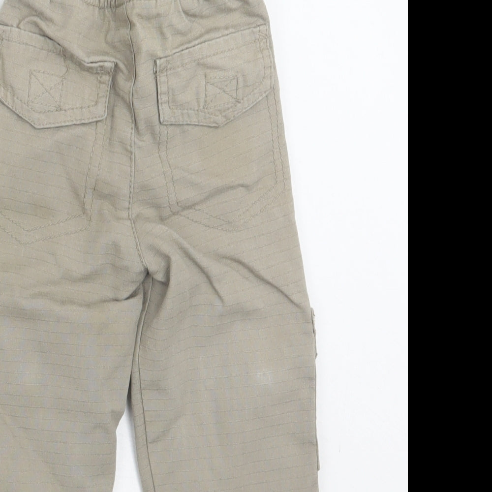 Early days Boys Green   Cargo Trousers Size 9-12 Months