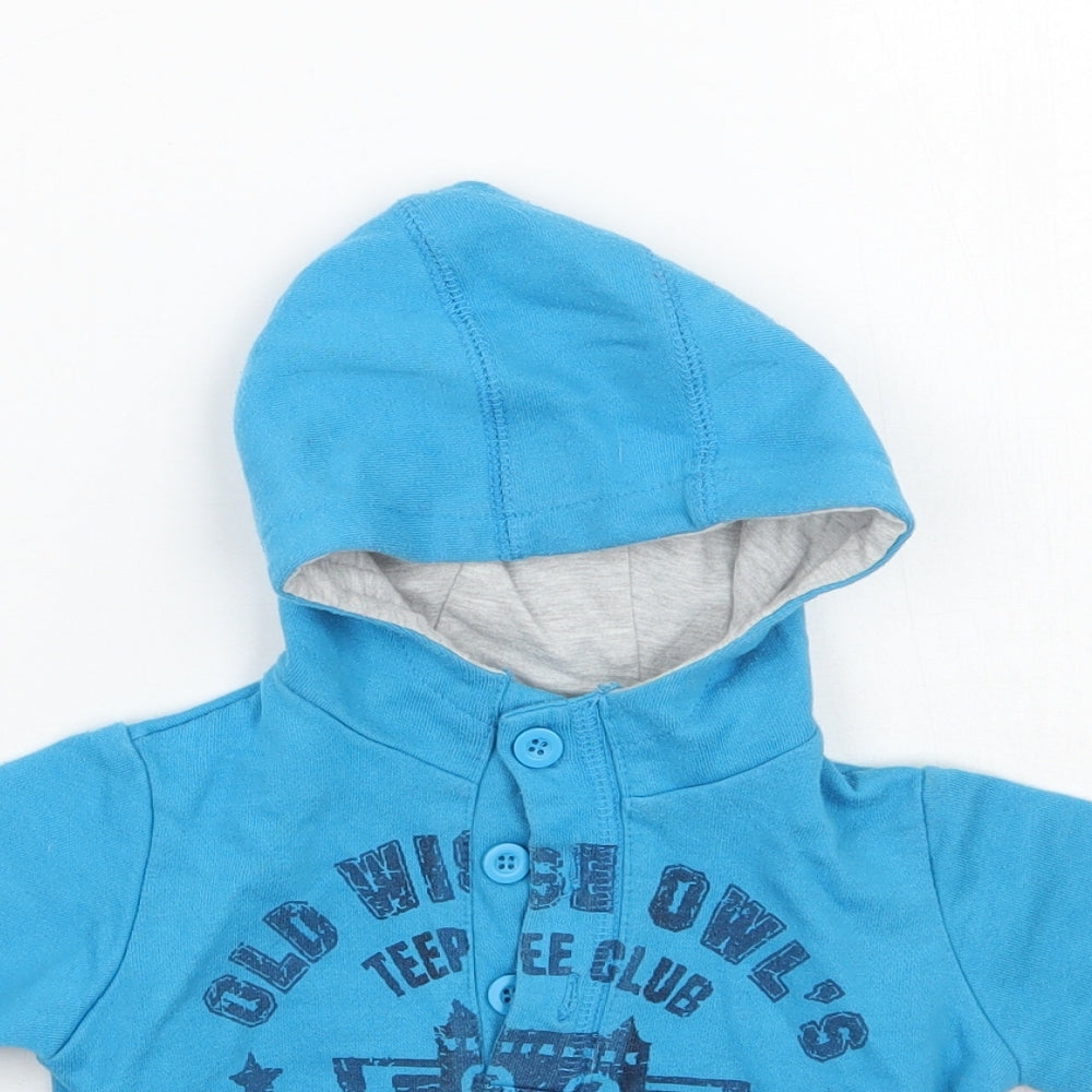 F&F Boys Blue   Pullover Jumper Size 9-12 Months