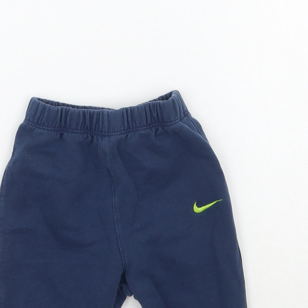 Nike Boys Blue   Sweatpants Trousers Size 9-12 Months