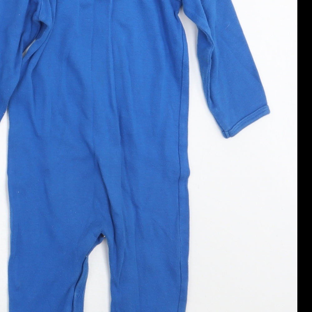 Olive & Moss Boys Blue   Babygrow One-Piece Size 6-9 Months