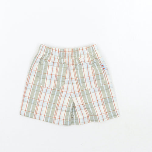 Adams Boys Green Check  Cropped Trousers Size 0-3 Months