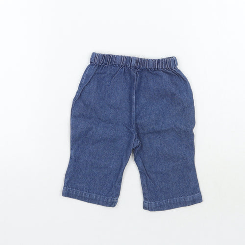 Cherokee Girls Blue   Capri Trousers Size 0-3 Months