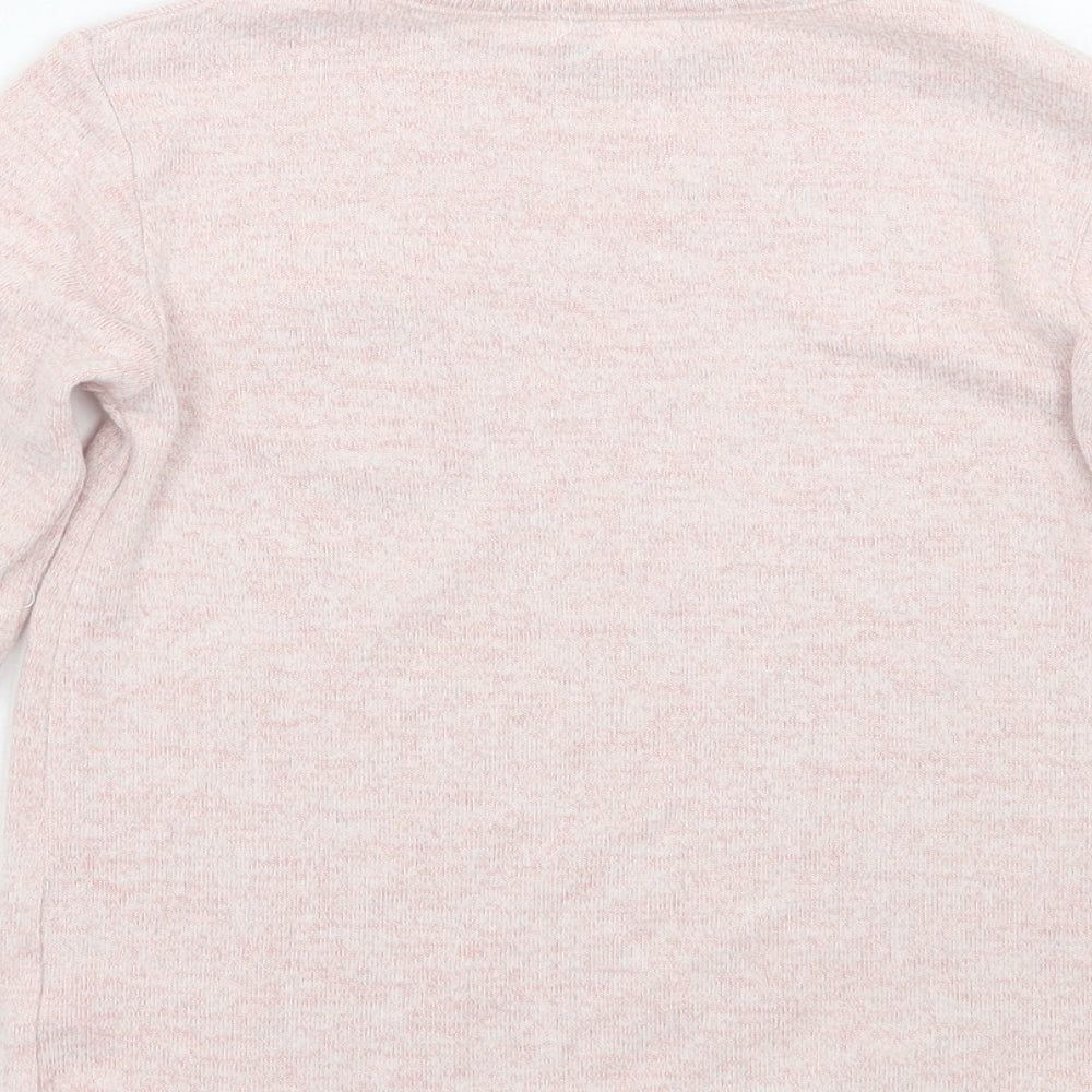 Primark Girls Pink   Pullover Jumper Size 6-7 Years