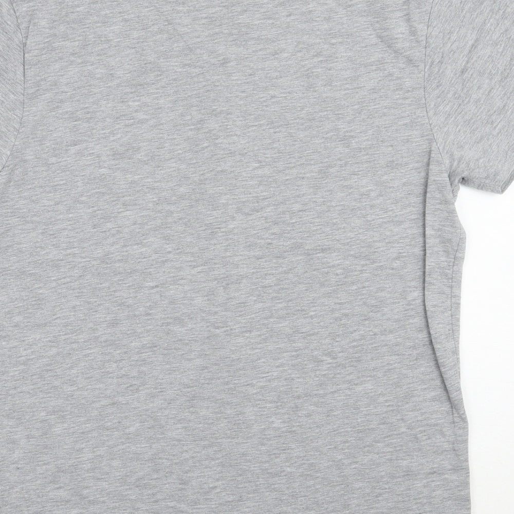Cedar Wood State Mens Grey    T-Shirt Size M  - ROCKY
