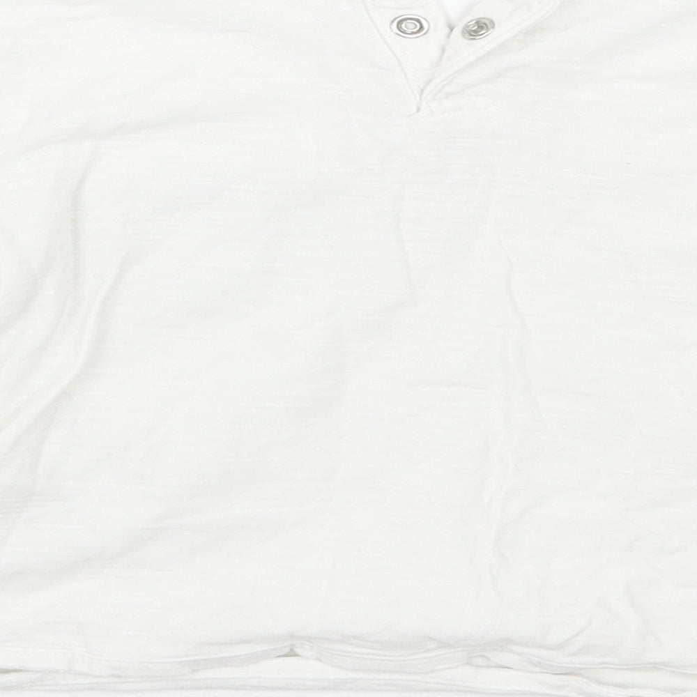 Zara Boys White   Basic T-Shirt Size 9-12 Months