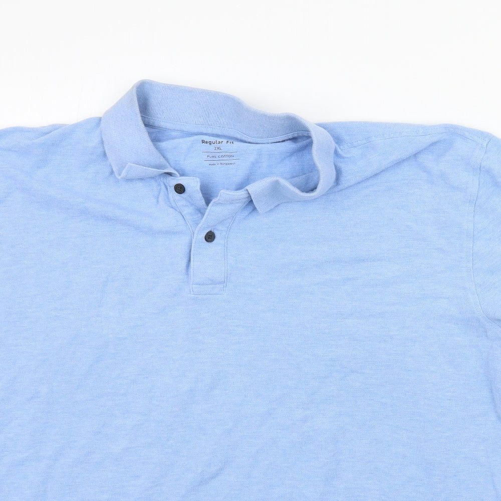 Marks and Spencer Mens Blue    T-Shirt Size 2XL