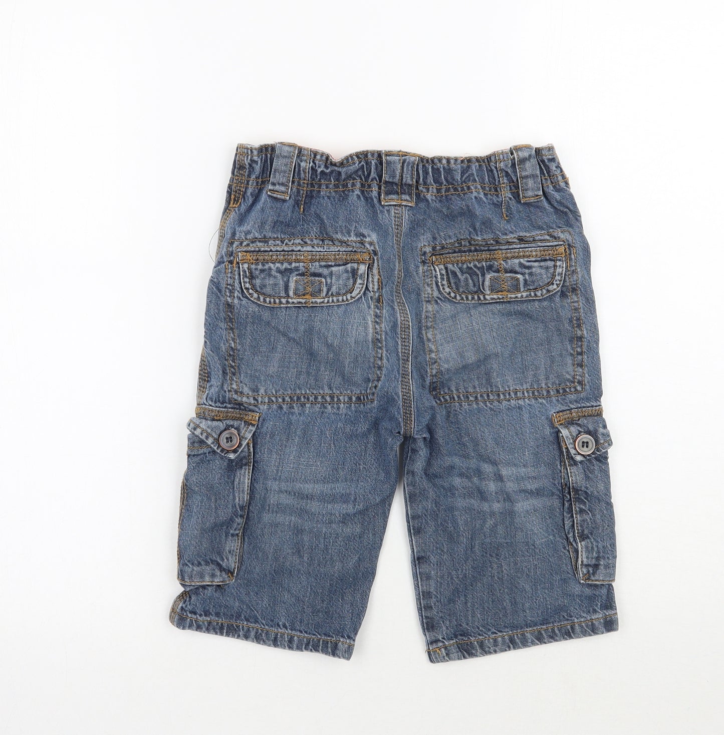 Nutmeg Boys Blue   Cropped Jeans Size 7-8 Years