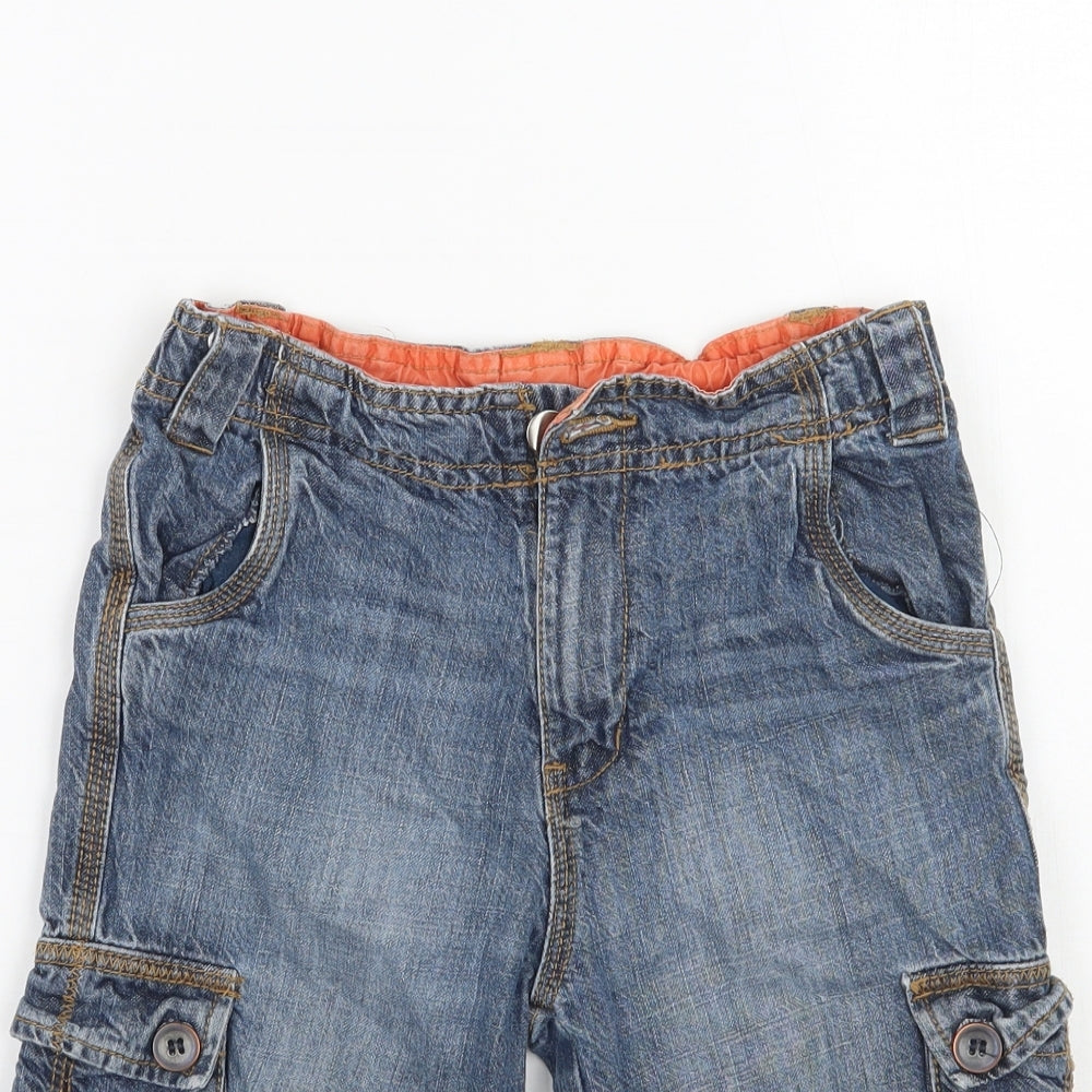 Nutmeg Boys Blue   Cropped Jeans Size 7-8 Years