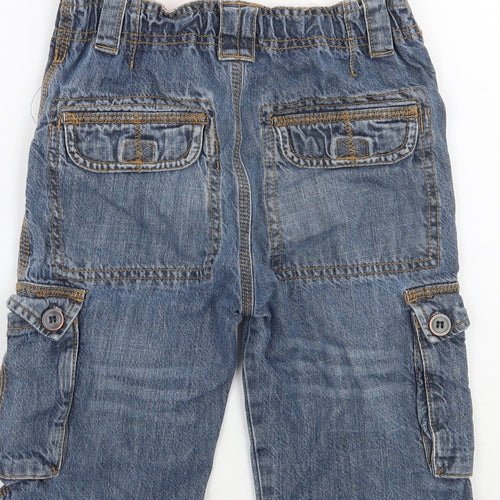 Nutmeg Boys Blue   Cropped Jeans Size 7-8 Years