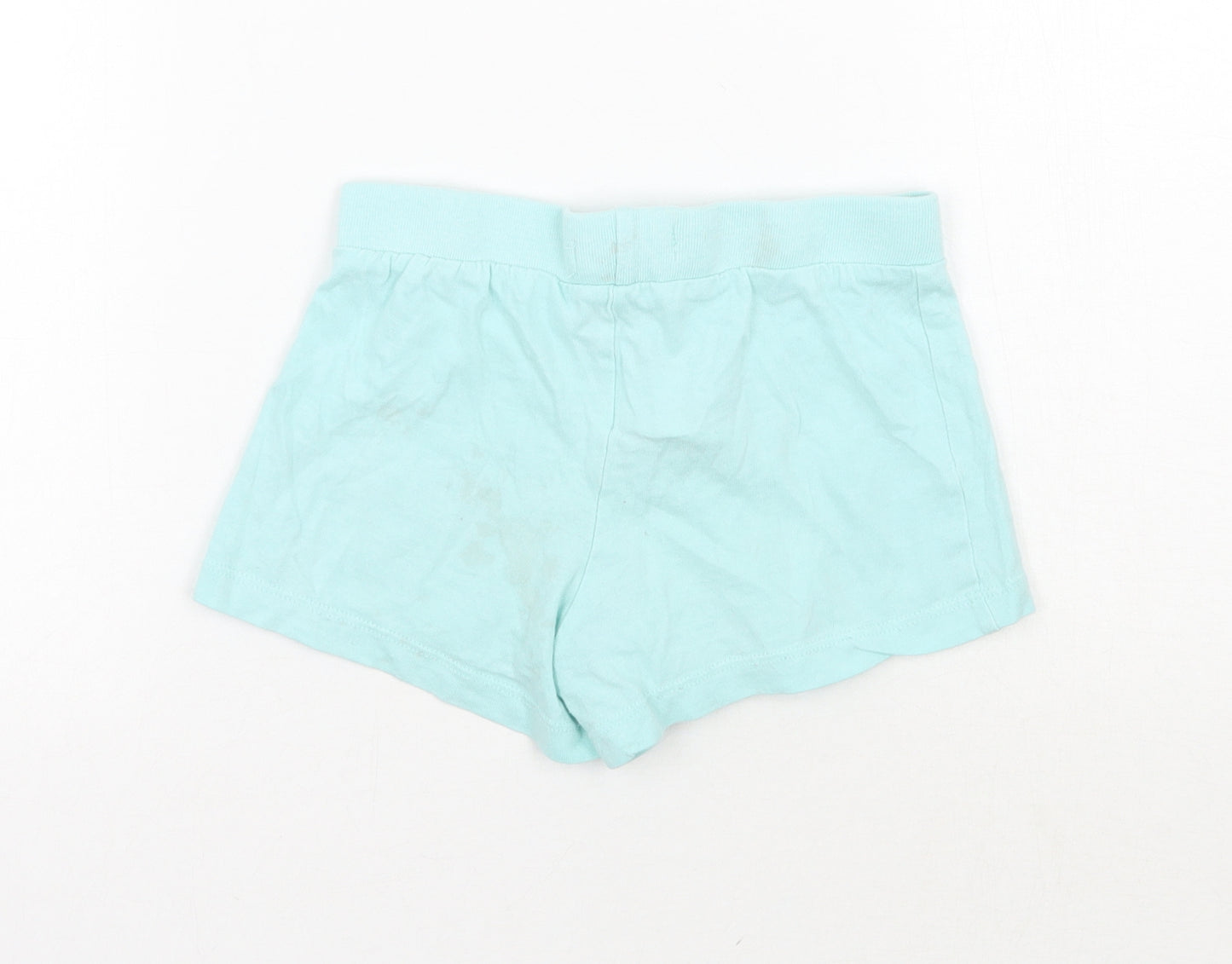 Primark Girls Blue   Sweat Shorts Size 5-6 Years